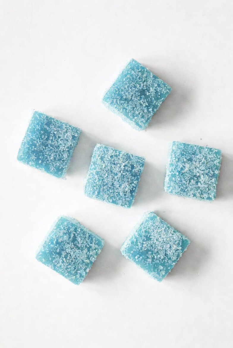 Blue Raspberry Infused Gummies