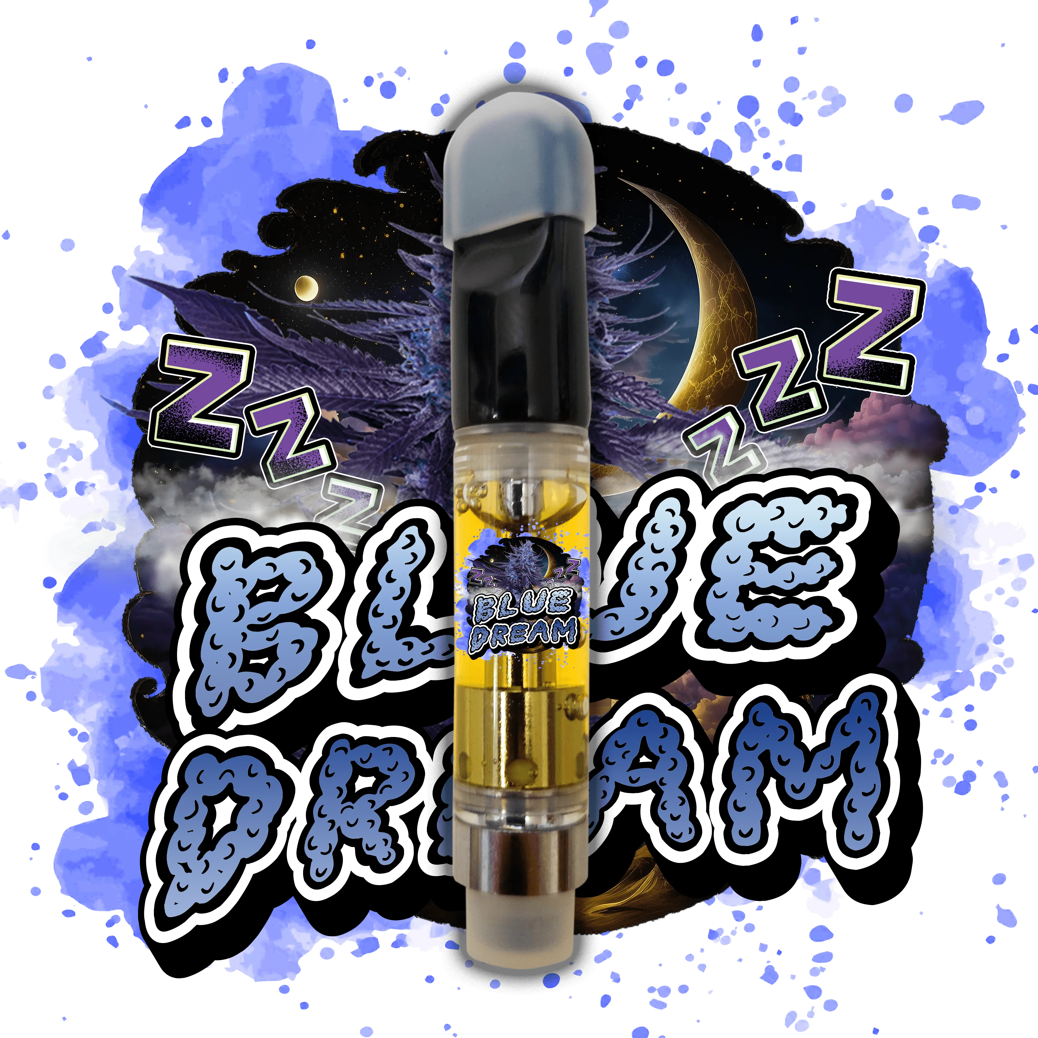 CRDHリキッド 1ml Blue Dream Twenty One Cannabis Blue Dream Live Resin Cartridge | 2
