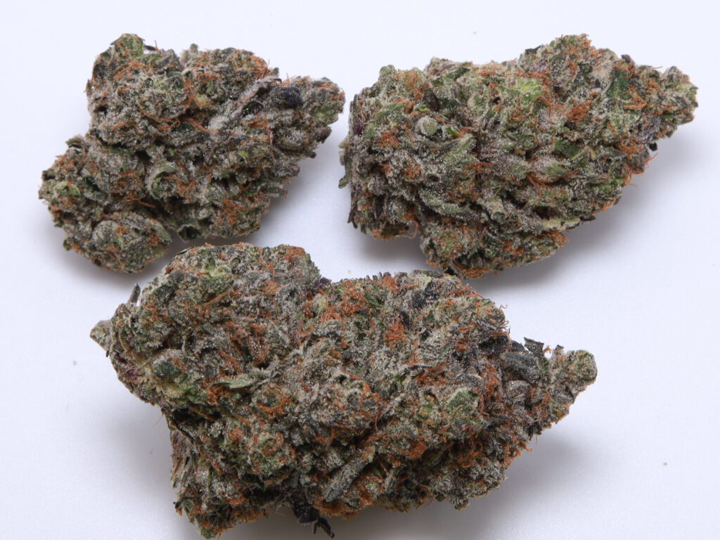High Octane AAAA indica flower — close-up of buds
